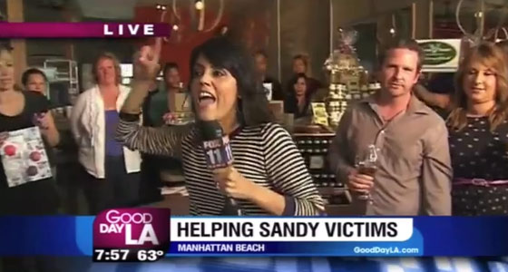Hurricane Sandy Fundraiser at Barsha Tasting Room