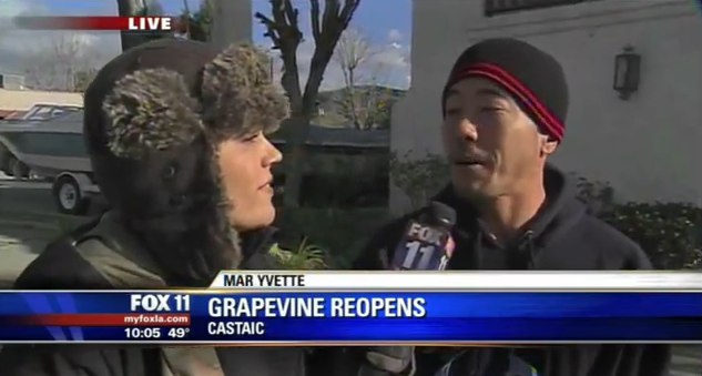 Grapevine Road Closure