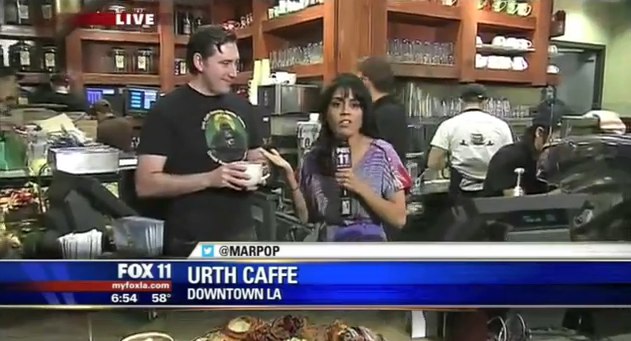 The Perfect Cup of Coffee at Urth Caffe