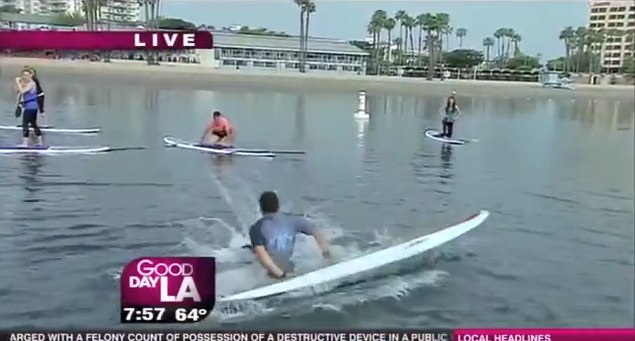 Martial Arts Paddle Boarding and Parasailing