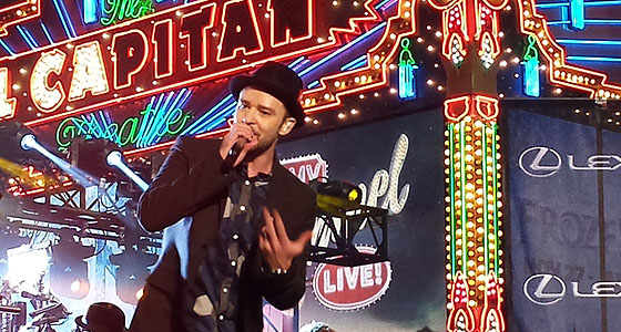 Justin Timberlake on Jimmy Kimmel Live - Photo by Mar Yvette