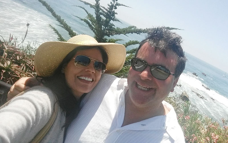 Laguna Beach is for lovers ... me and the hubby!