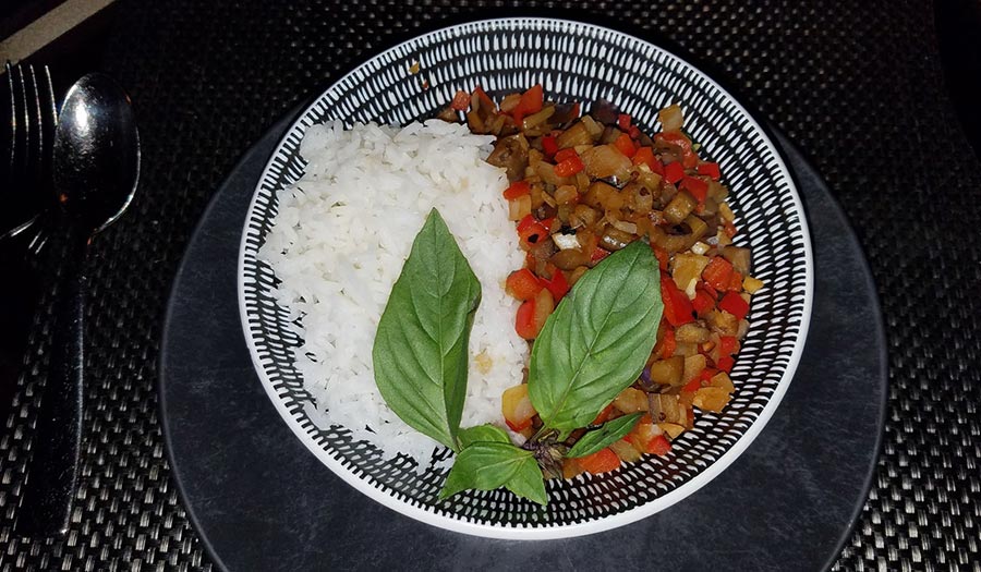 Morada vegan food