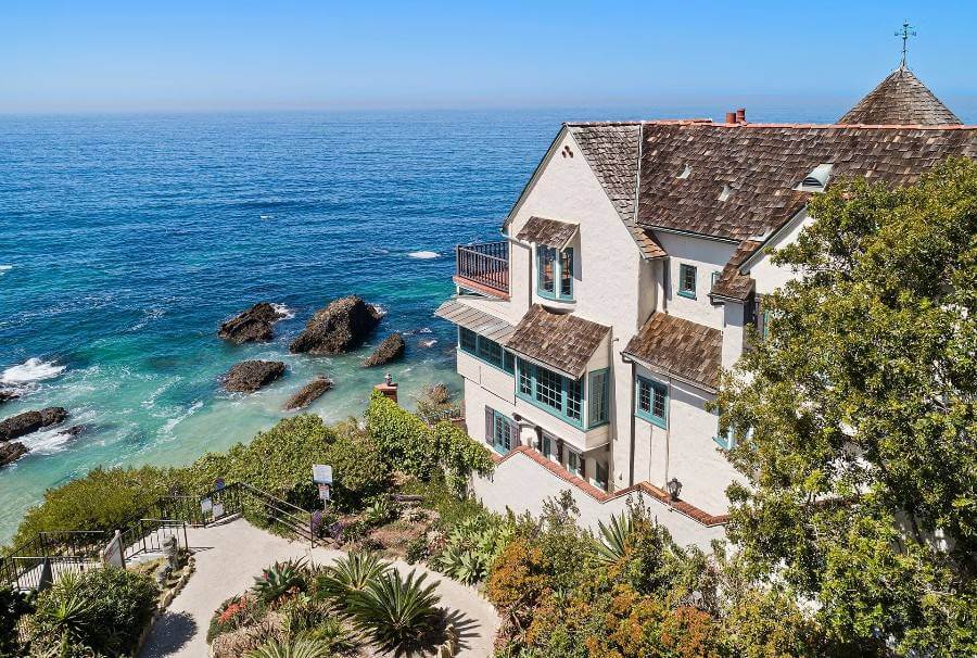 Bette Davis's home in Laguna Beach, CA