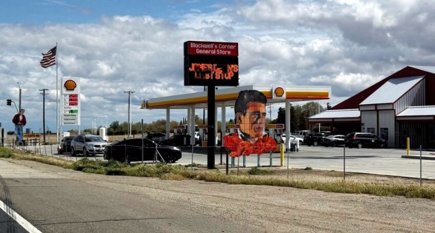 James Dean in LA: His last stop at Blackwell's Corner in Cholame, CA
