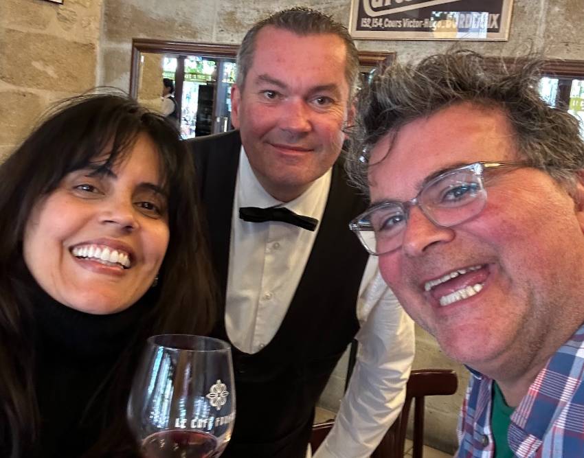 From Paris to Bordeaux: Hanging out at Cafe Francais