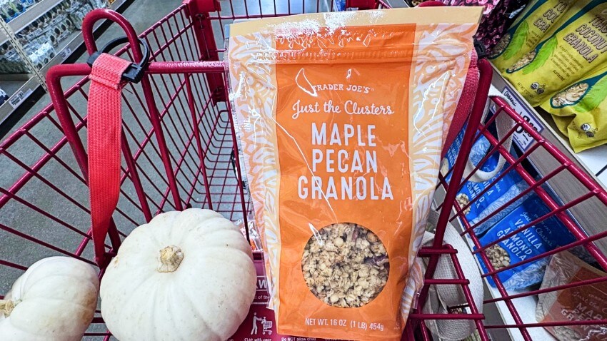 Trader Joe's maple pecan granola