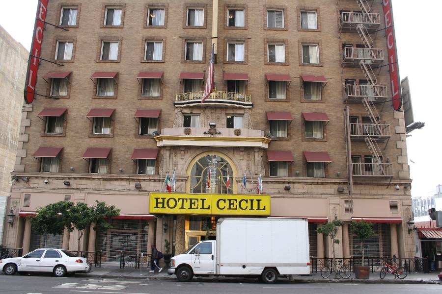 Haunted places in LA: Cecil Hotel